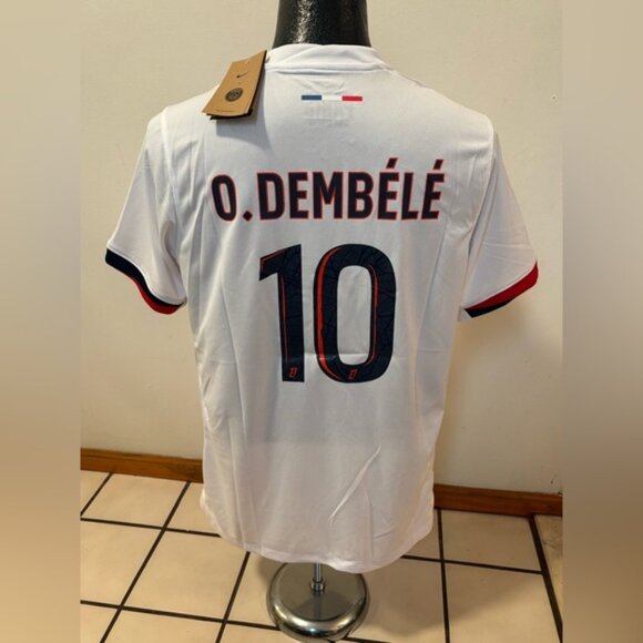 Paris Saint Germain Ousmane Dembele  Jersey # 10 , Unisex - Picture 12 of 12